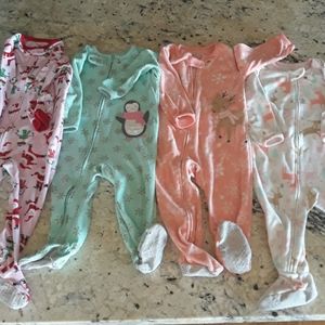 4 zip up hoodies 3 18m 1 2t